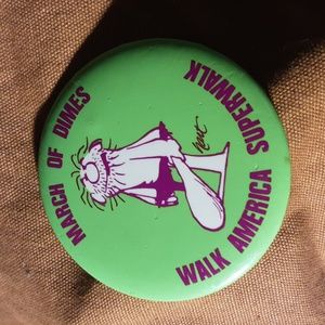 MARCH OF DIMES BUTTON